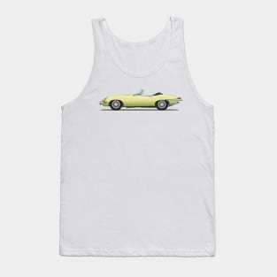 Jaguar E Type Roadster Primrose Tank Top